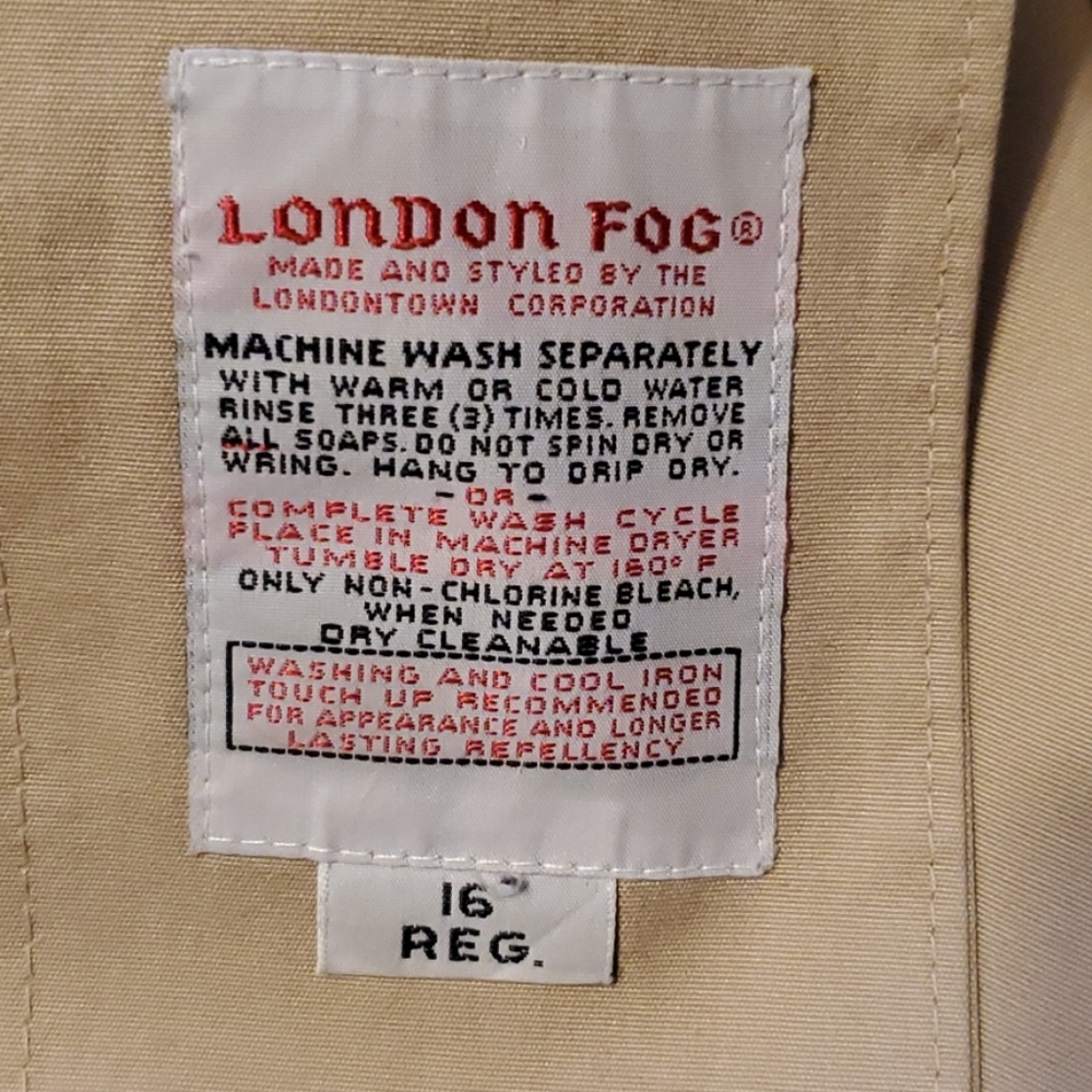 Coat London fog. - Picture 9 of 13